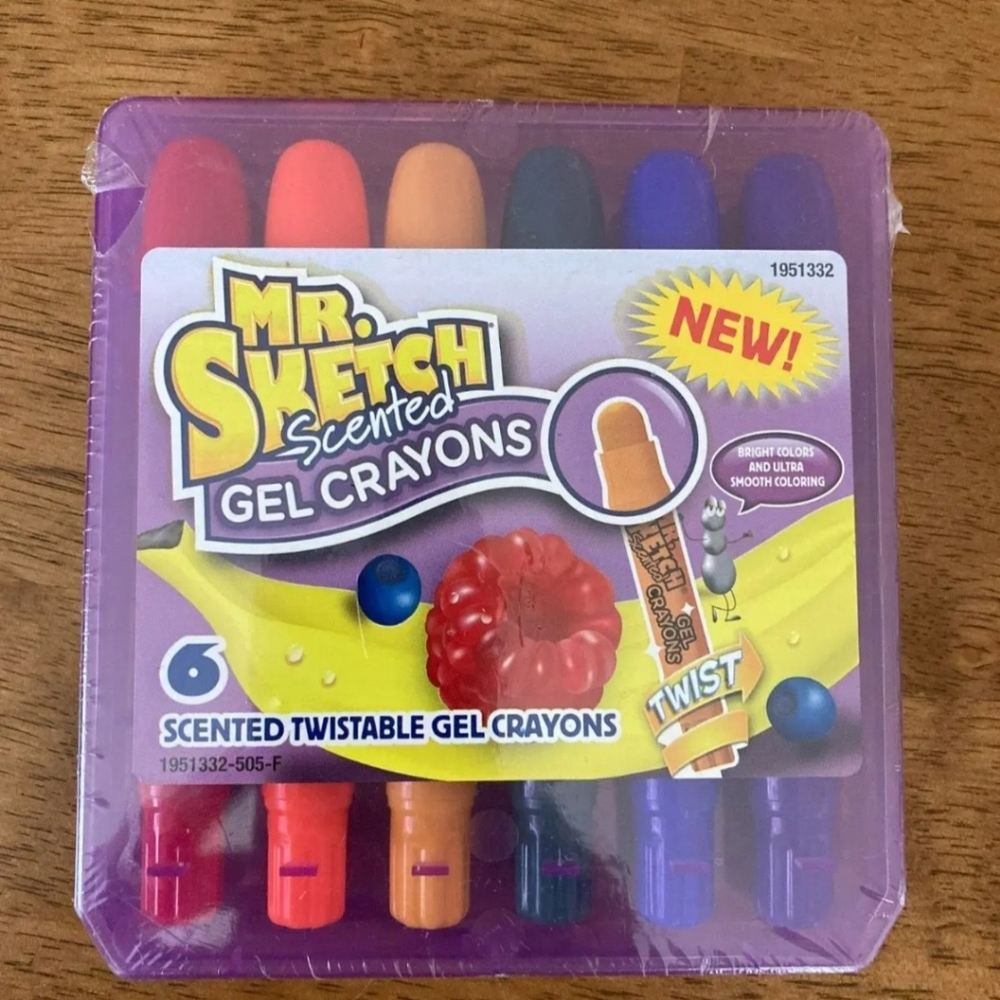 2 Pks. Mr. Sketch Scented Gel Crayons